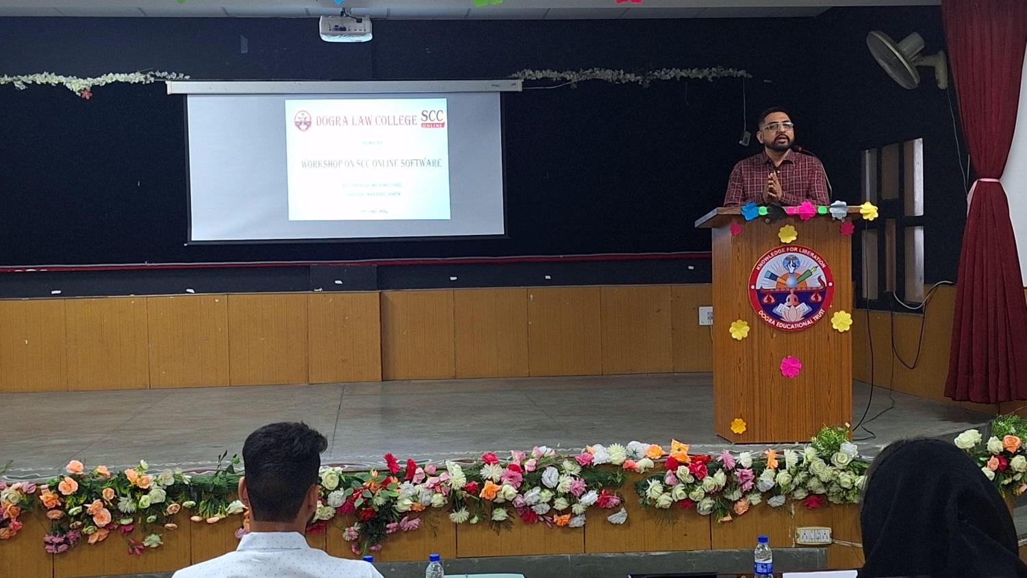 Dogra Law College is proud to have hosted an insightful workshop on SCC ONLINE SOFTWARE,