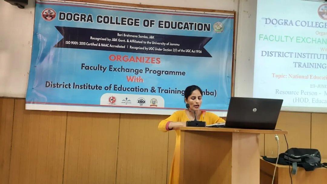 "Faculty Exchange Programme" DAY - 3